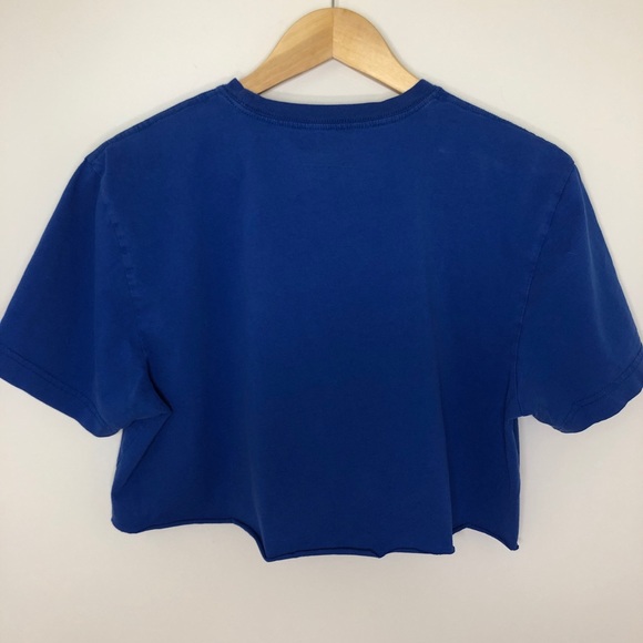 *SOLD* Tommy Hilfiger Blue Crop Top - Picture 4 of 7